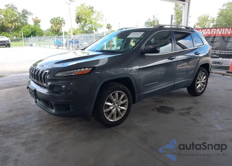 2015 Jeep Cherokee Limited from USA, damaged, VIN 1C4PJMDB9FW558966